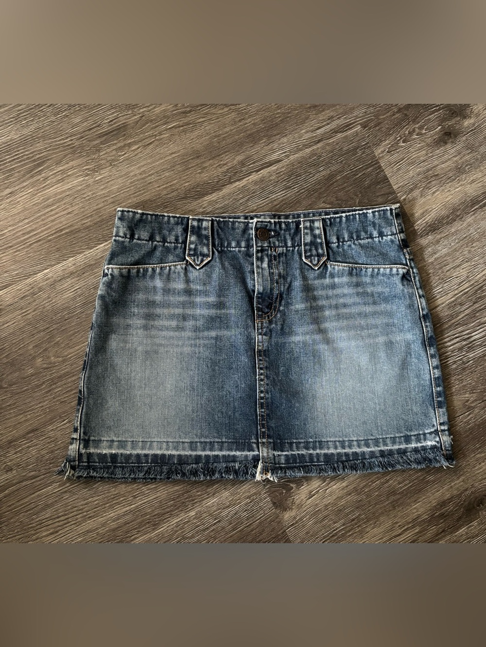 American Eagle Outfitters Denim Mini Skirt - Blue Wash